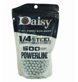 Daisy Daisy Powerline - Slingshot Ammunition 1/4" Steel 500 Count