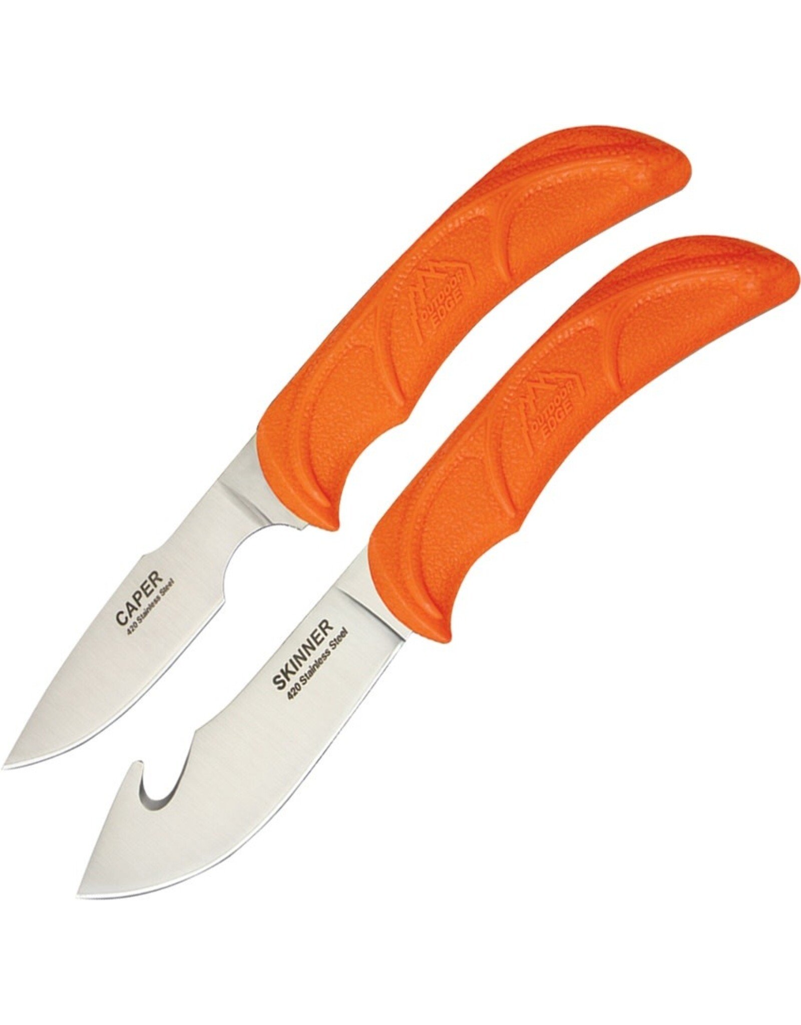 Outdoor Edge WildPair™ Deep-Bellied Gut-Hook Skinner & Caping Combo