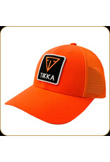 Tikka Tikka Trucker Hat Orange with Mesh One Size