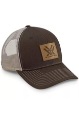 Vortex Vortex Cap: Brown Barneveld 608 Leather Patch VT-120-31-BRN
