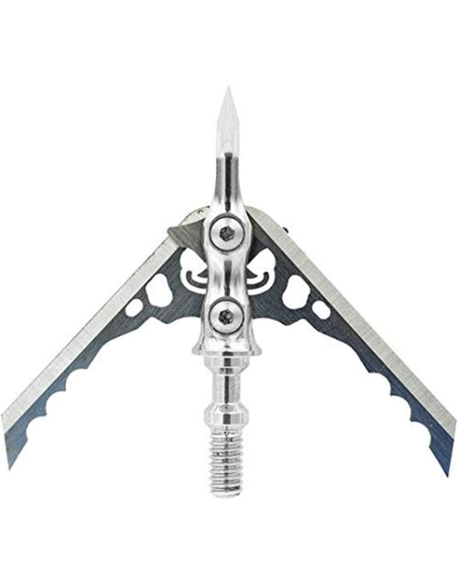 Rage Rage Hypodermic 2-Blade Crossbow NC Broadhead, 100 Grain, Silver, 3 Count