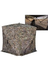rhino Rhino 180  See Through Ground Blind Realtree Edge Camo (66" H 75"x75" Hub to Hub, 58" x 58" Floor)