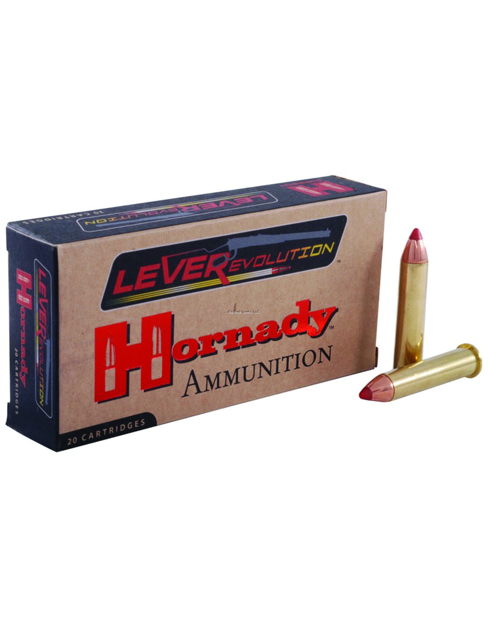Hornady Hornady 82747 LEVERevolution Rifle Ammo 45-70 GOVT, FTX, 325 Grains, 2050 fps, 20, Boxed