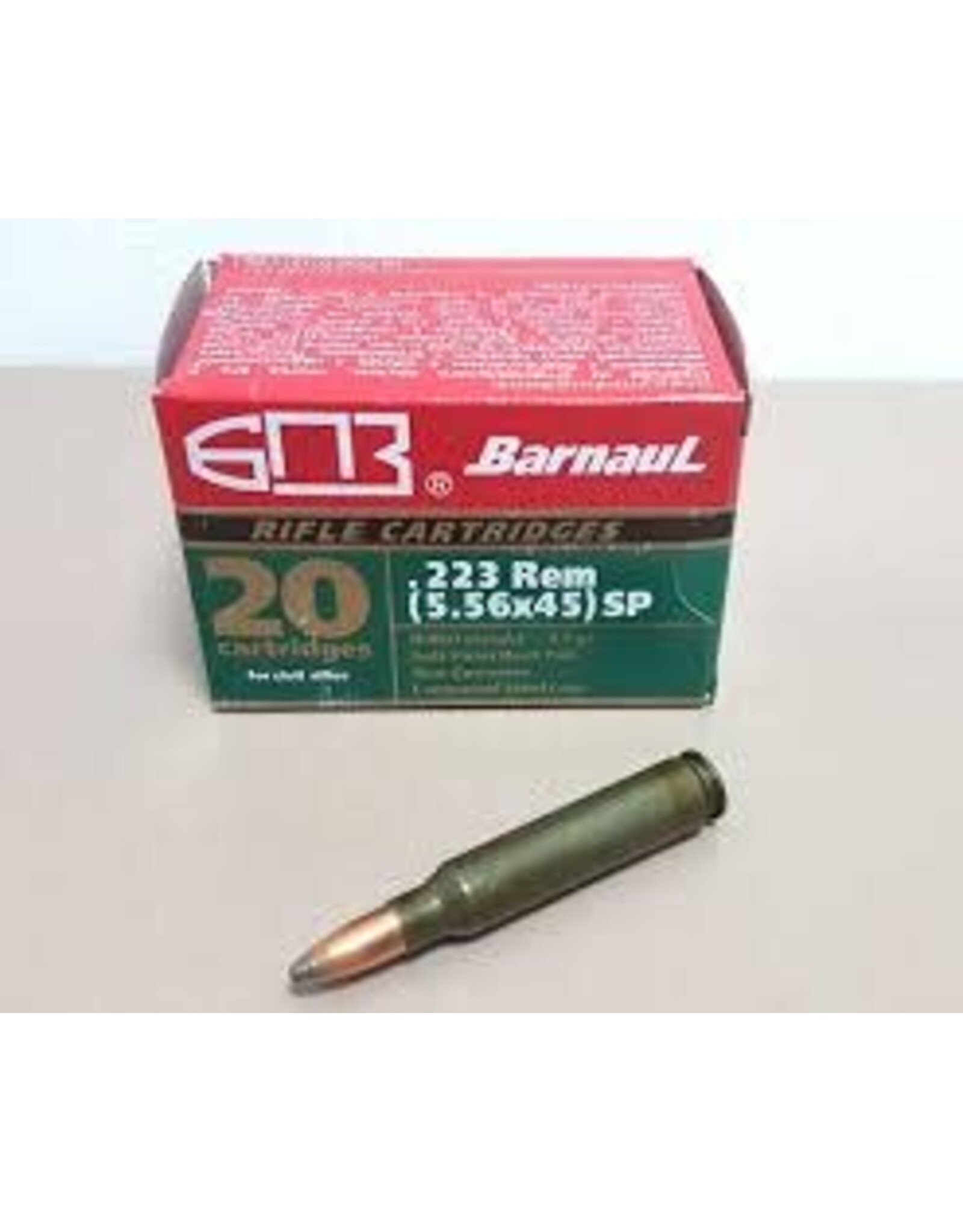 Barnaul Barnaul .223 Rem SP 20Ct 62 grain