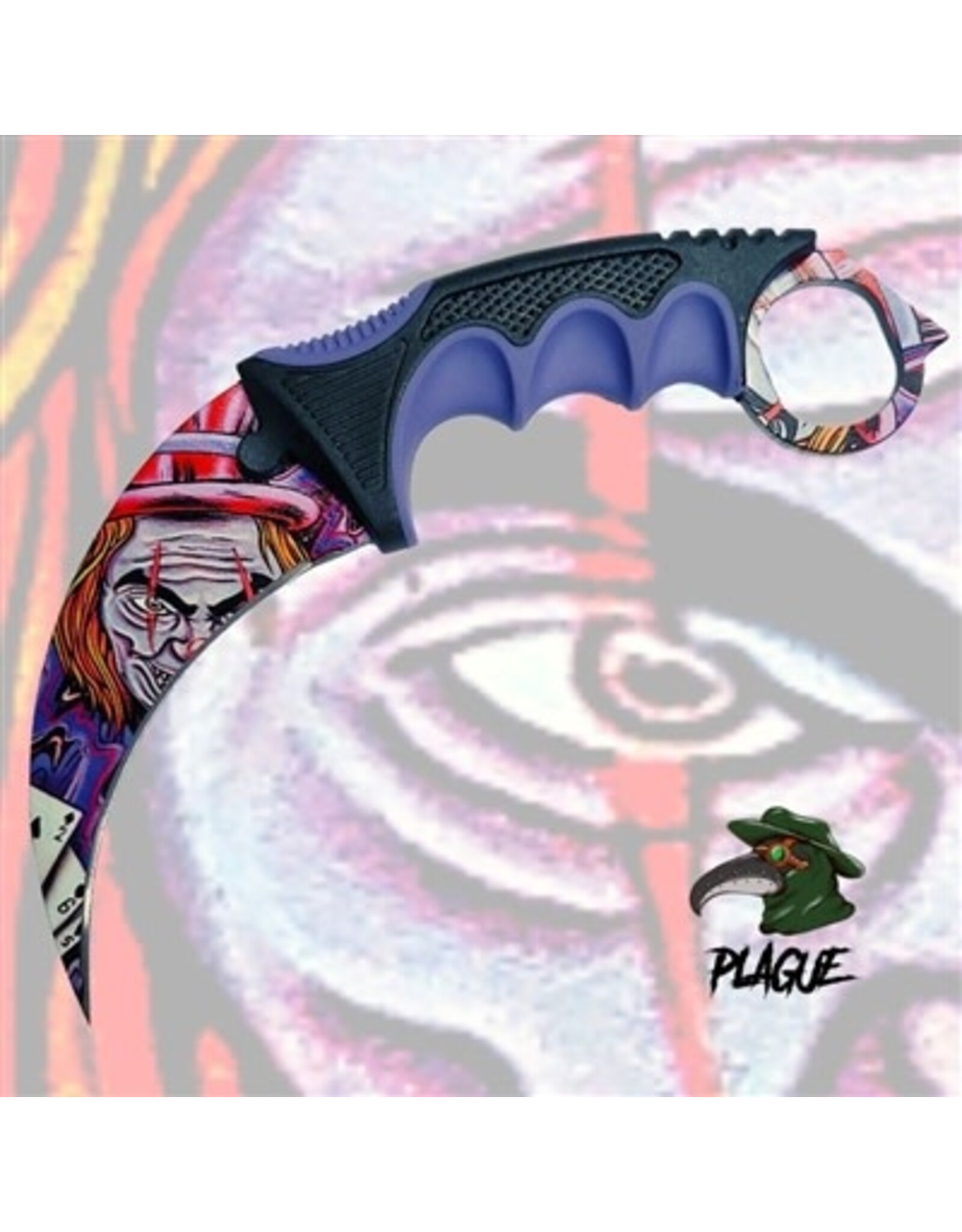 Plague Plague Karambit Knife - Unlucky 13 111 SD00175PPC