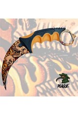 Plague Plague Karambit Knife - Burn in Hell 115 SD00175YWS
