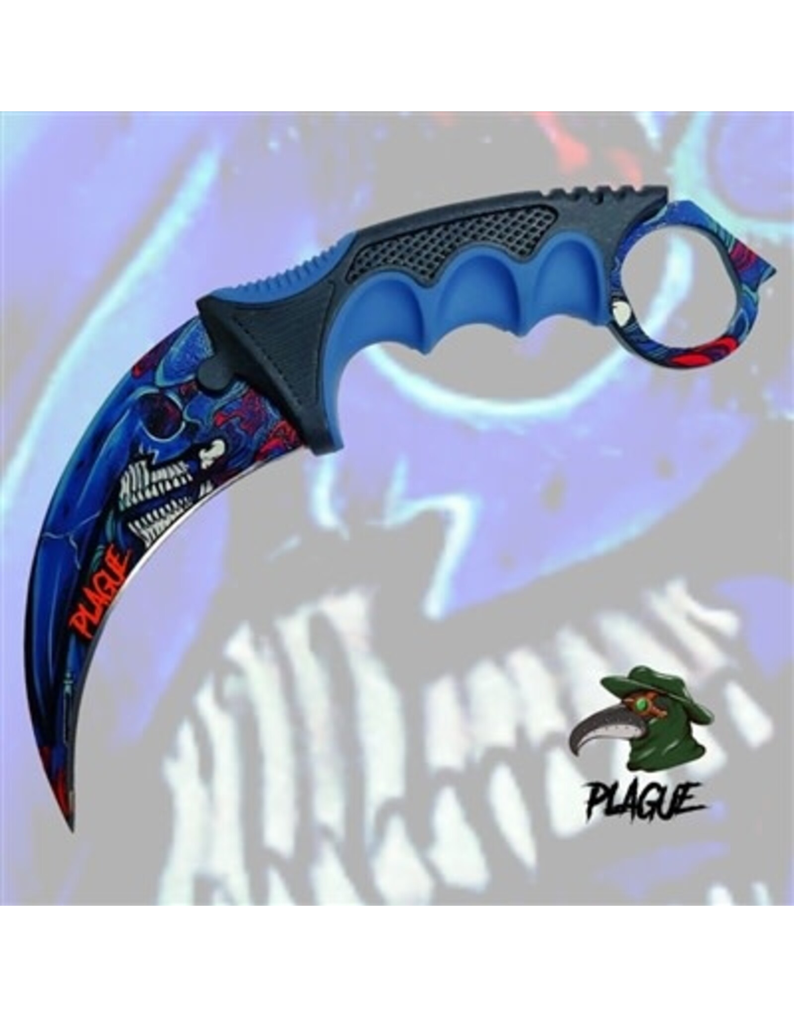 Plague Plague Karambit Knife - Close to Salvation 103 SD00175BL