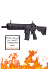 H&K Heckler & Koch 460fps HK416 CO2 BB Rifle 6 Round Burst