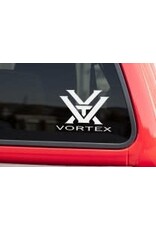 Vortex Vortex White Large Sticker