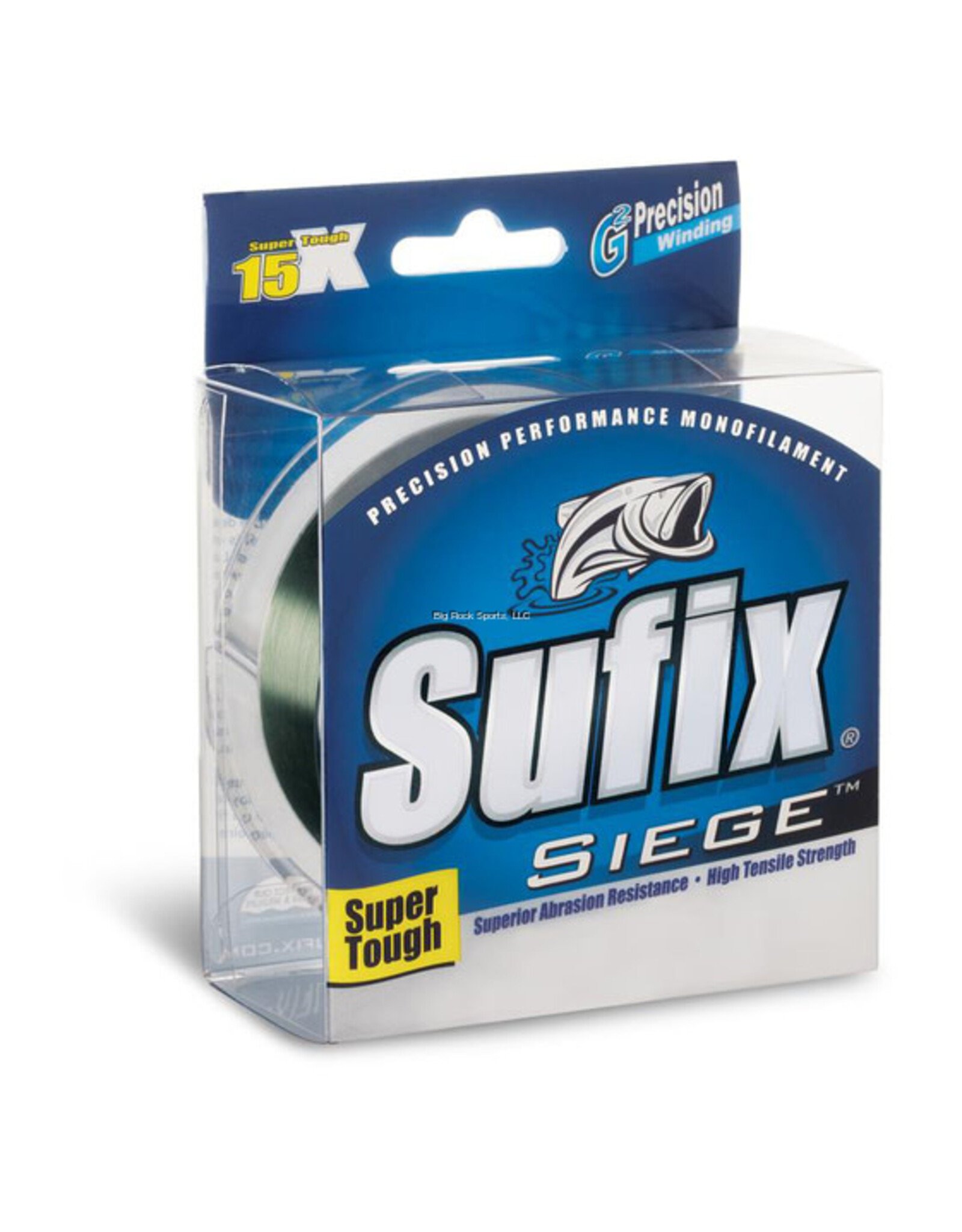 Sufix Sufix Siege Monofilament Line 330yd (Green Mono)