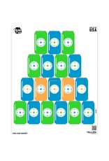 Allen Allen Ez Aim Fun Target 24 X 19 4 Per Pack