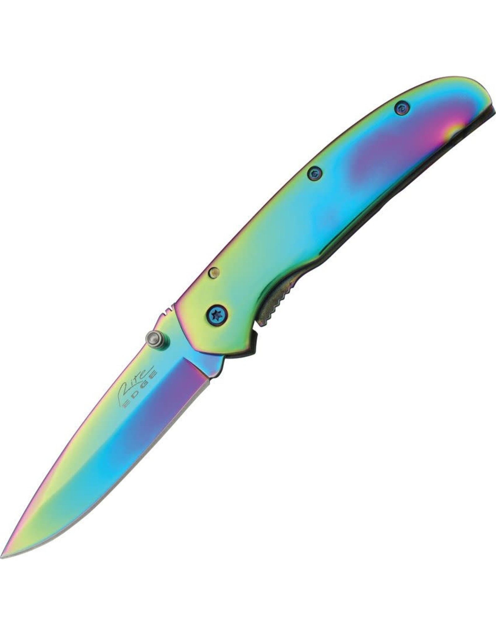 Pakistan Rite Edge - Rainbow IV Lockback