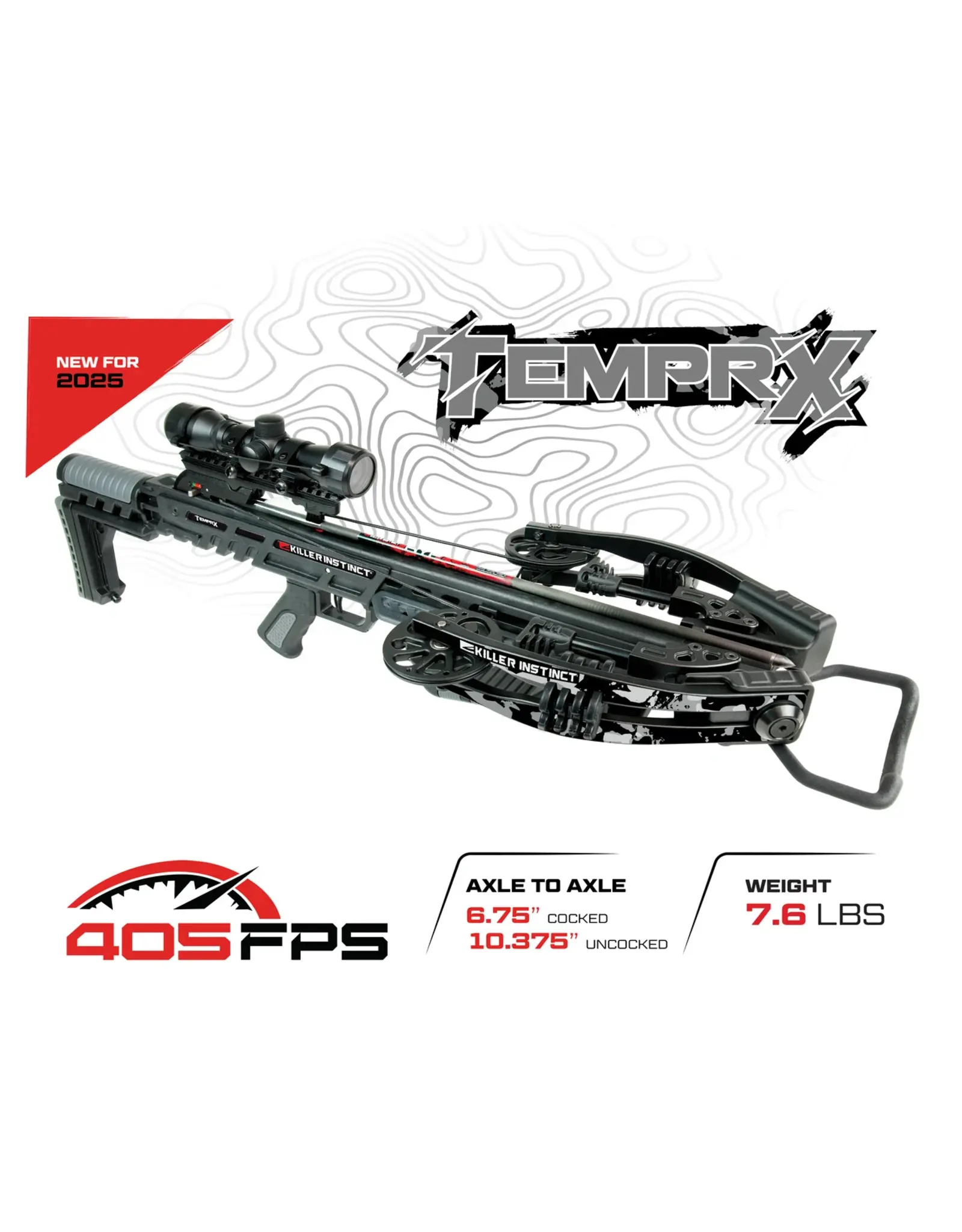 Killer Instinct Killer Instinct TEMPR-X Crossbow Pro Package