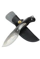 Elk Ridge Elk Ridge FIX112BK Fixed Blade Knife Black G10 Handles