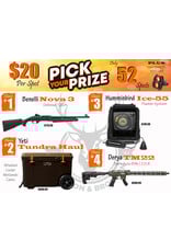 DRAW #1864 - Pick Your Prize - Benelli, Yeti, Humminbird OR Derya!