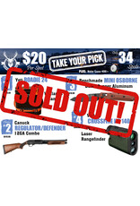 DRAW #1814 - Take Your Pick - Yeti, Canuck, Benchmade OR Vortex!