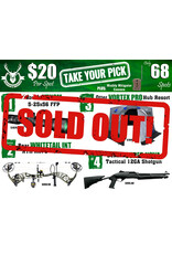 DRAW #1835 - Take Your Pick - Vortex, Bear, Otter OR Benelli!