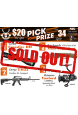 DRAW #1855 - Pick Your Prize - Vortex, Derya, Benchmade OR Shimano!