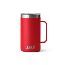 Yeti Yeti Rambler 24oz/710ml Mug with Magslider Lid Rescue Red