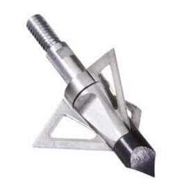 Allen Velox Stainless-Steel Ballistic 3-Blade Archery Broadheads, 3-Pack, 100 Grains