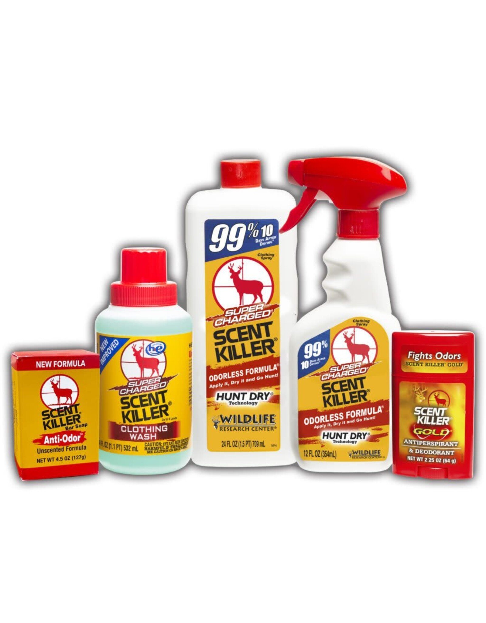 Wildlife Research Super Charged Scent Killer Box Kit