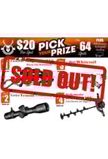 DRAW #1859 - Pick Your Prize - Excalibur, Vortex, Bear OR Strikemaster!