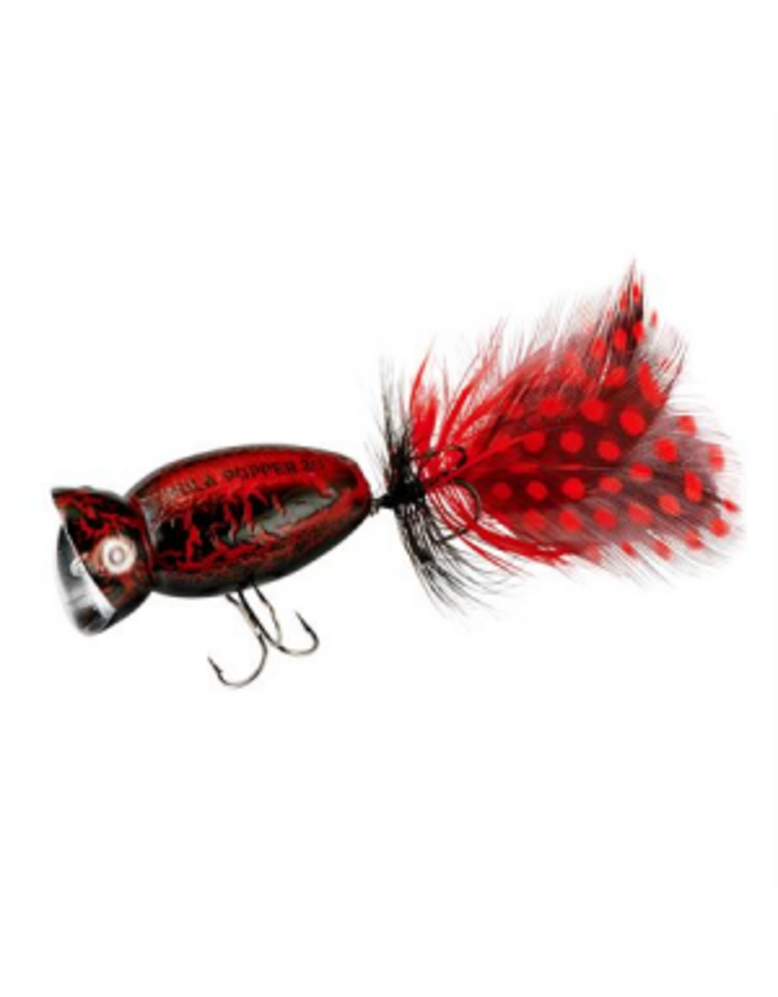 Arbogast Arbogast Hula Popper 2.0 Black Death