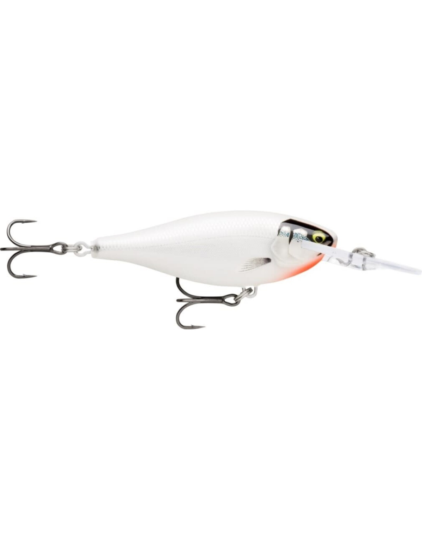 Rapala Rapala SRE55GDGGH Shad Rap Elite 55, 1/4 oz, 8'-9' Depth, Two #8 Treble Hooks, Gilded Glass Ghost