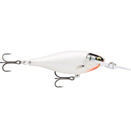 Rapala Rapala SRE55GDGGH Shad Rap Elite 55, 1/4 oz, 8'-9' Depth, Two #8 Treble Hooks, Gilded Glass Ghost
