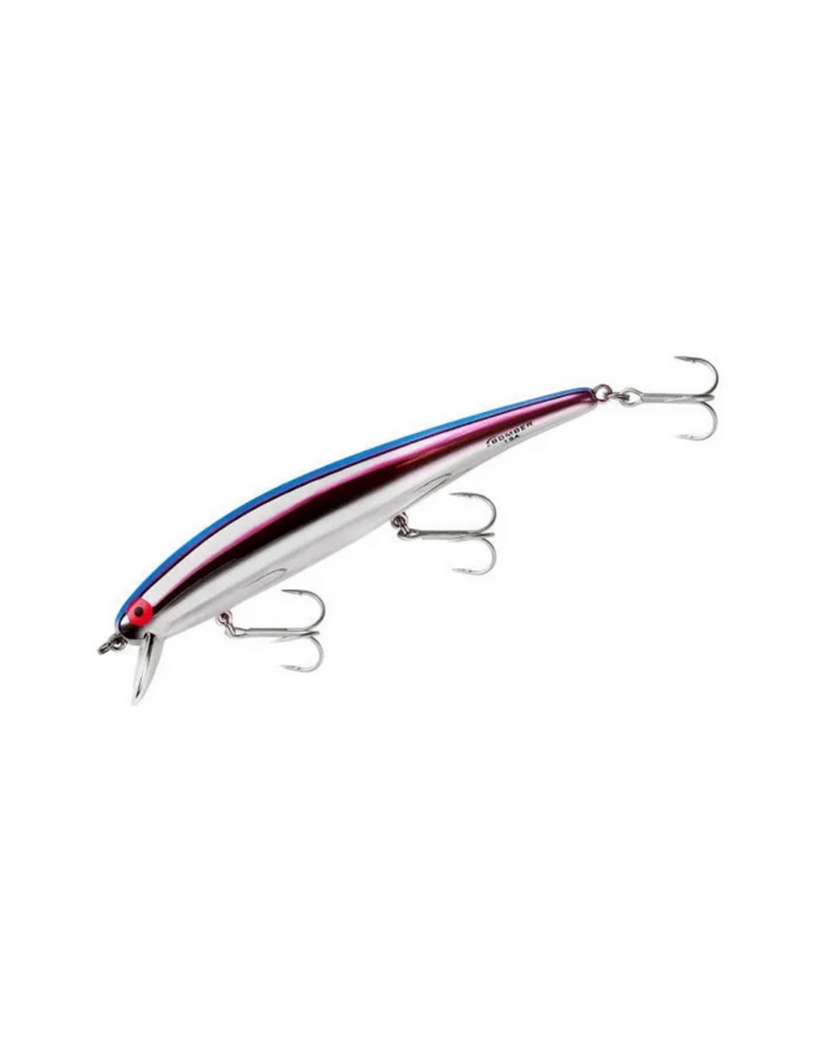 Bomber Bomber Long A Jerkbait - #15 - 1/2 oz. - Chrome Blue Pink White
