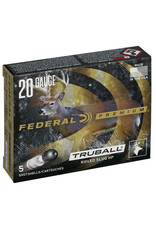 Federal Federal PB209RS Vital-Shok TruBall Rifled Slugs 20 GA, 3 in, 3/4oz, 1700 fps, 5 Rnd per Box