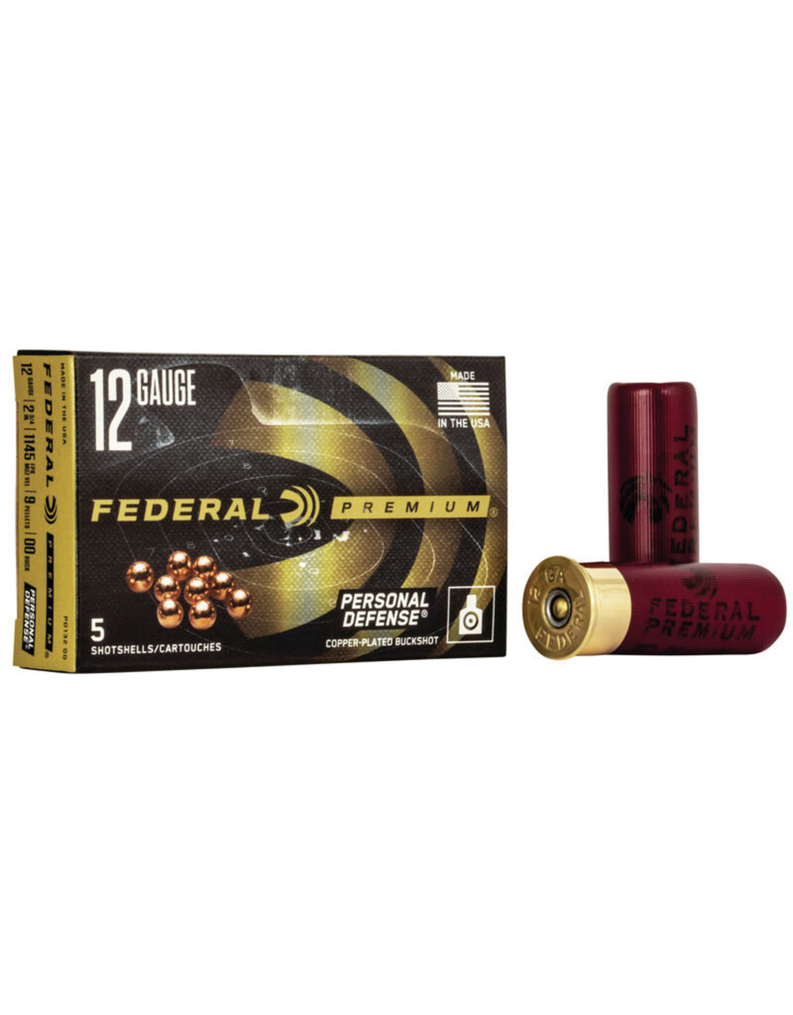 Federal Federal 12GA 2 3/4" PD13200 Buck
