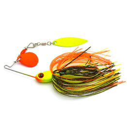 Booyah Pond Magic Spinnerbait 3/16Oz- FIRE BUG