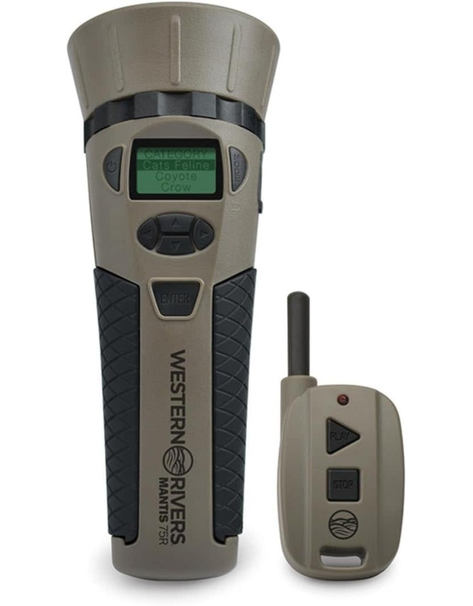Western Rivers Western Rivers Mantis 75R Compact Handheld Caller with Remote