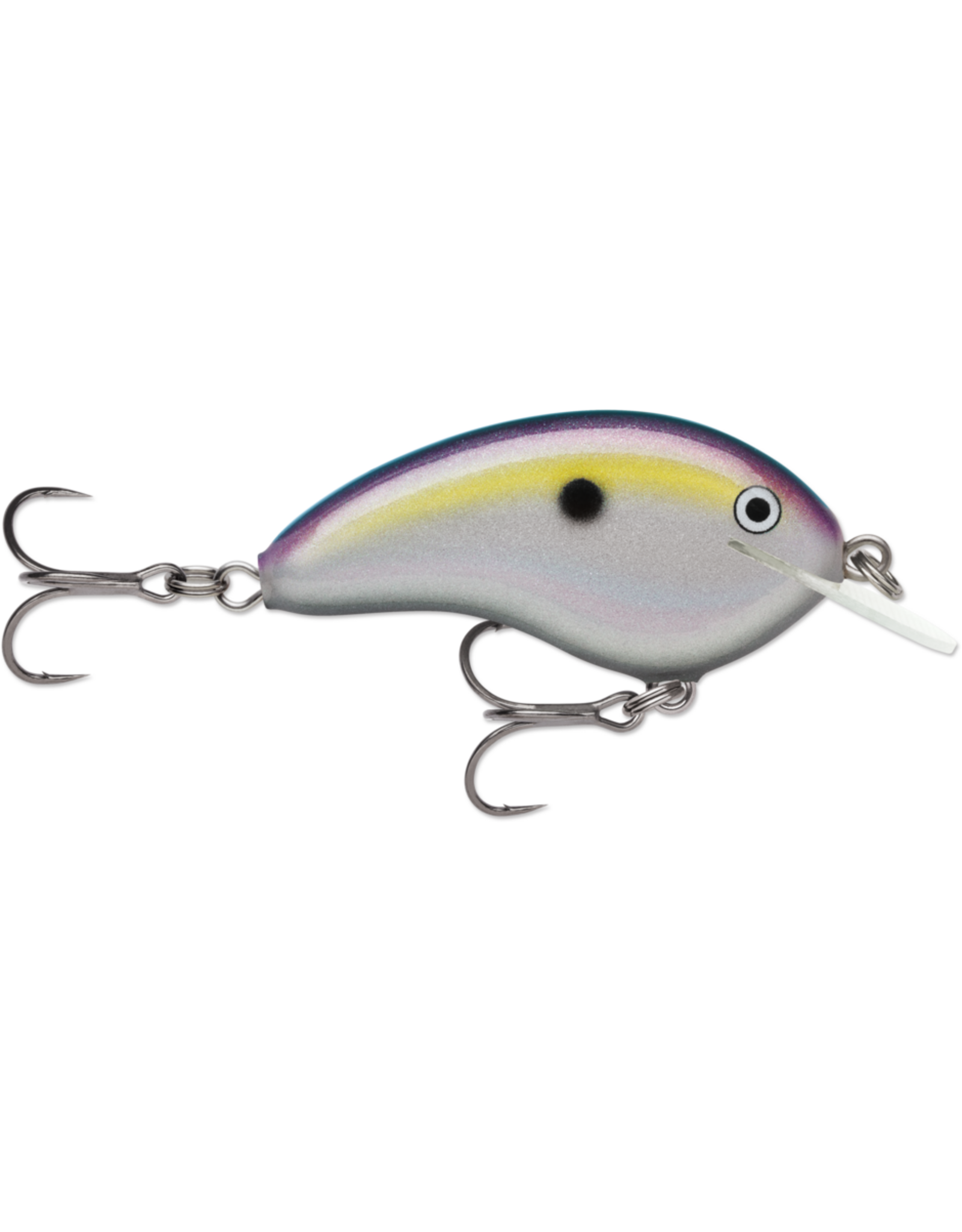 Rapala Rapala OGT04BGSD OG Tiny 4, Floating-Diving 2 1/4" 5/16 oz. Running Depth 4', VMC #5 Hybrid Trebles, Big Shad