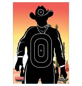 Birchwood Casey BIRCHWOOD CASEY - Dirty Bird Gunslinger Skyline 12 x 18" Target 6 Pack