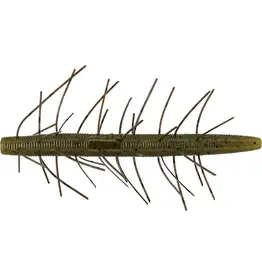 Yamamoto Baits Yamamoto Fuzzy Senko - 4 Inch Green Pump/Black Flake