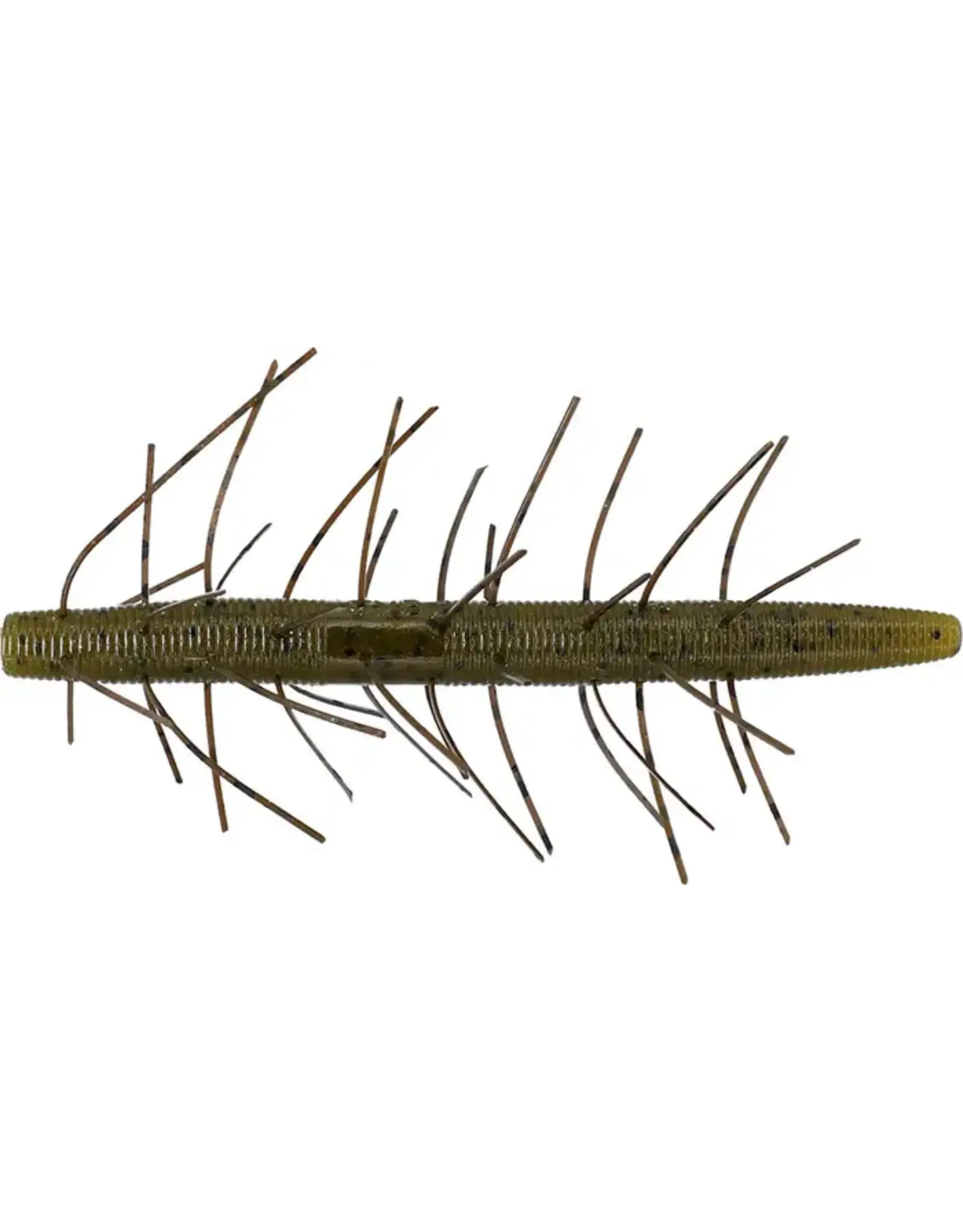 Yamamoto Baits Yamamoto Fuzzy Senko - 4 Inch Green Pump/Black Flake