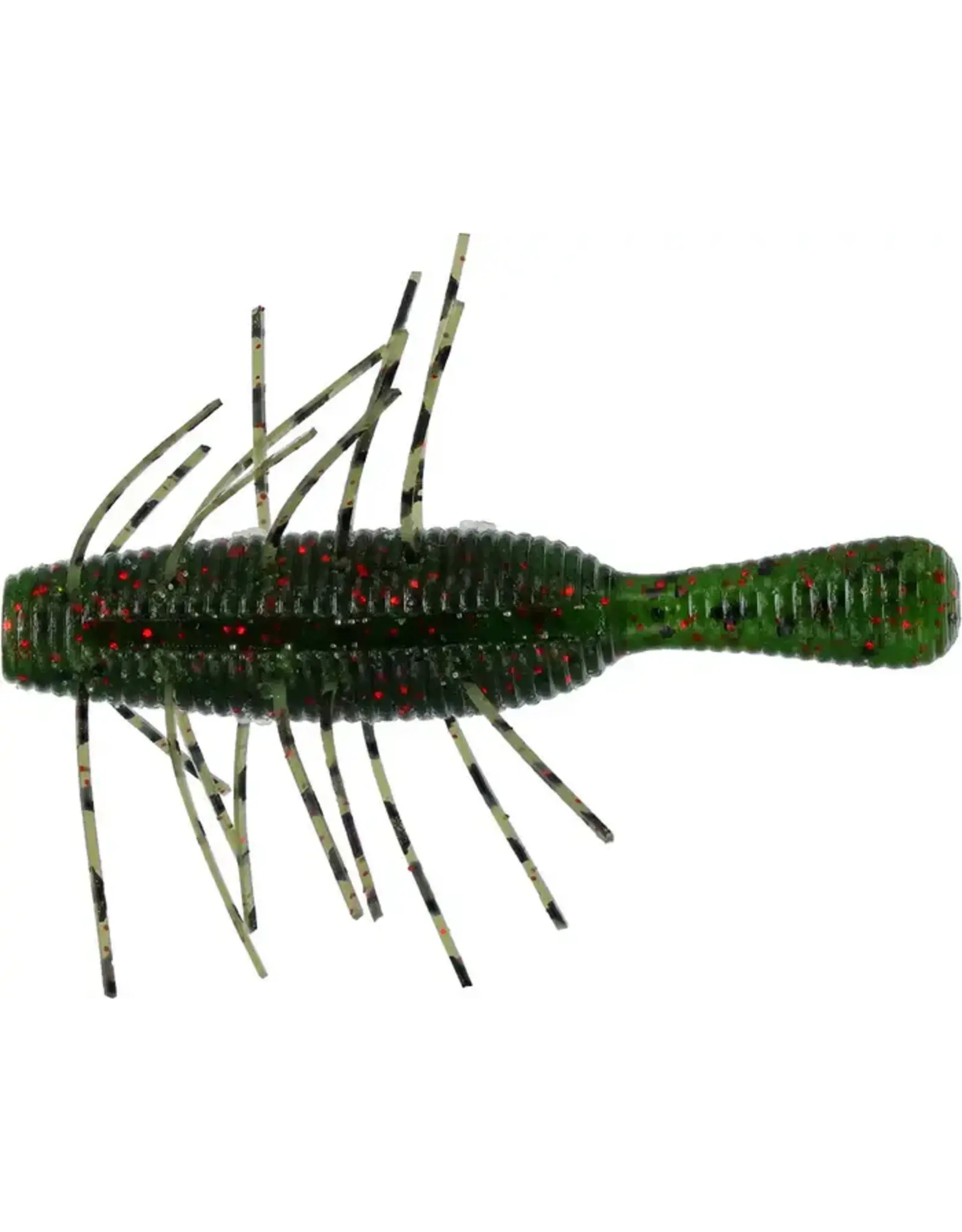 Yamamoto Baits Yamamoto Fuzzy Nuki - 2.5 Inch Watermelon/Black Red