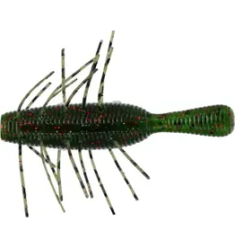 Yamamoto Baits Yamamoto Fuzzy Nuki - 2.5 Inch Watermelon/Black Red