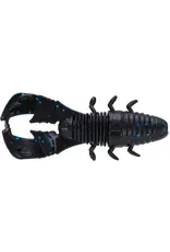 Yamamoto Baits Yamamoto Yama Bug - 3.75 Inch Black w/Large Blue Flake