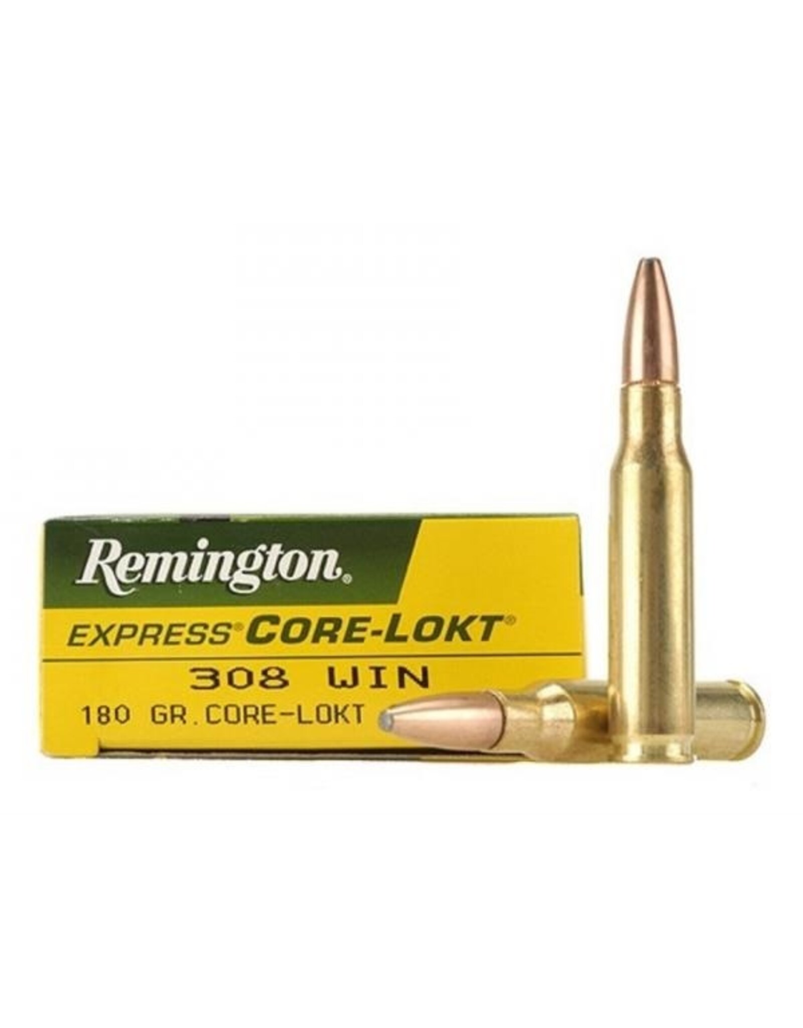 Remington Remington 21479 Core-Lokt Rifle Ammo 308 WIN, PSP, 180 Grains, 2620 fps, 20, Boxed