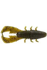 Yamamoto Baits Yamamoto Yama Bug - 3.75 Inch Green Pumpkin/Black Flake