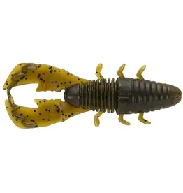 Yamamoto Baits Yamamoto Yama Bug - 3.75 Inch Green Pumpkin/Black Flake