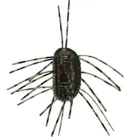 Yamamoto Baits Yamamoto Fuzzy Nut- Watermelon/Black & Red