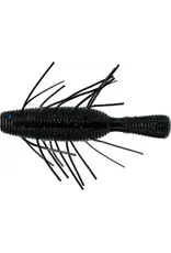 Yamamoto Baits Yamamoto Fuzzy Nuki - 2.5 Inch Black w/Large Black Flake