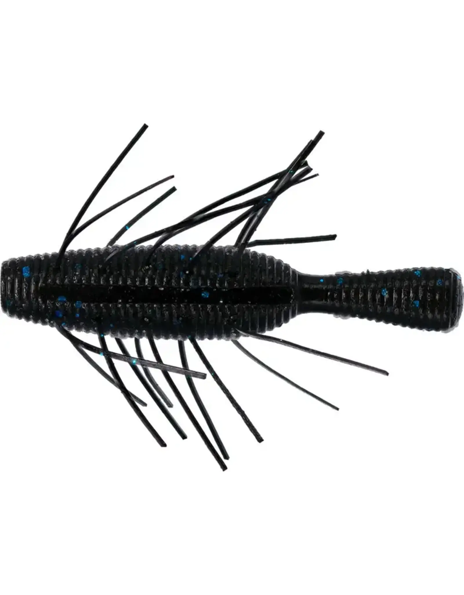 Yamamoto Baits Yamamoto Fuzzy Nuki - 2.5 Inch Black w/Large Black Flake