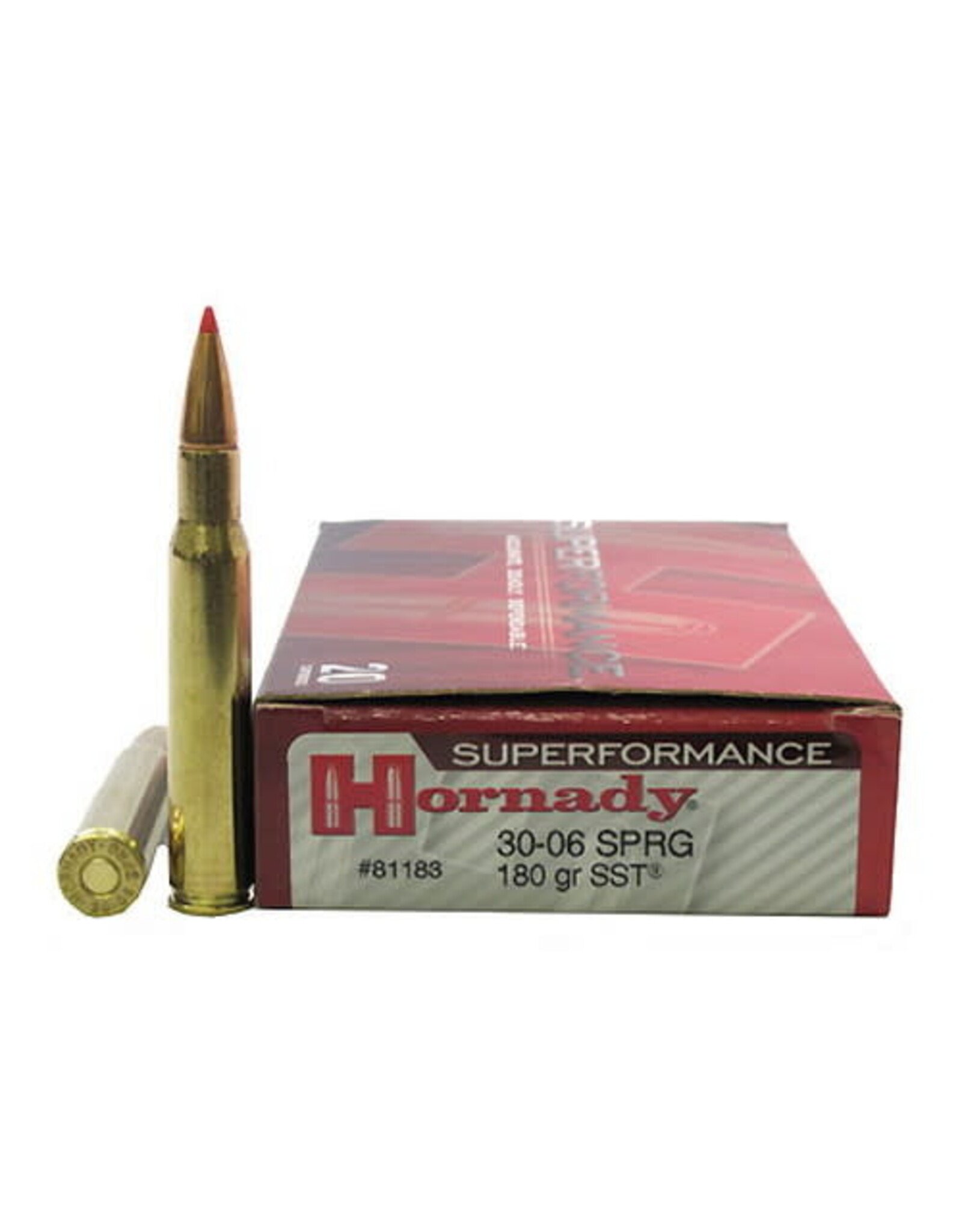 Hornady Hornady 81183 Superformance Rifle Ammo 30-06 SPR, SST, 180 Grains, 2820 fps, 20, Boxed