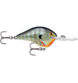 Rapala Rapala DT08BG DT 08, Balsa, 2", 3/8 oz, Running Depth 8', VMC #5 Trebles, Bluegill