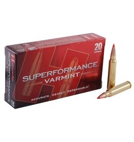 Hornady Hornady 8025 Superformance Varmint Rifle Ammo 223 REM, V-MAX, 53 Grains, 3465 fps, 20, Boxed